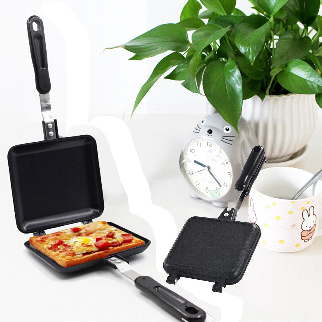 Sandwich Toastie Maker Toaster Machine Breakfast Non-stick Camping Stove Toaster GND Products