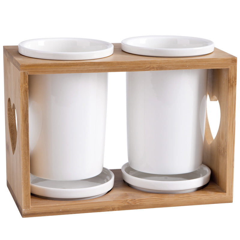 Household Ceramic Cutlery Holder