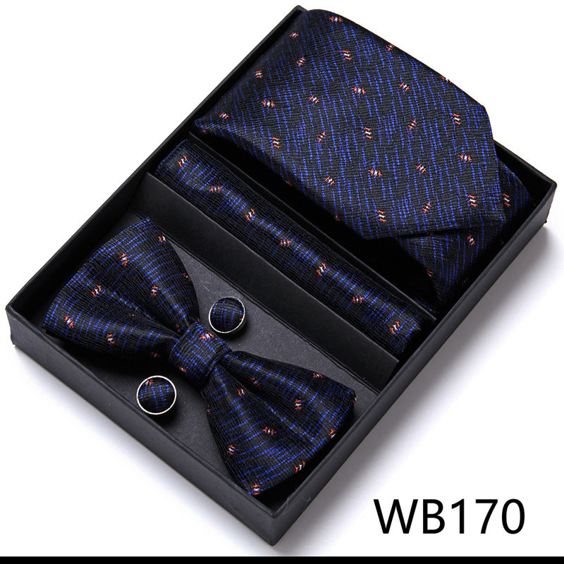 Men's Business Dress Wedding Bow Tie Suit Saor Style