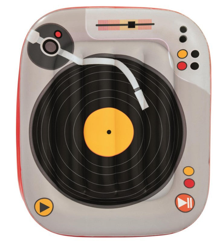Inflatable Record Player Ice Bucket Water Float GND Products
