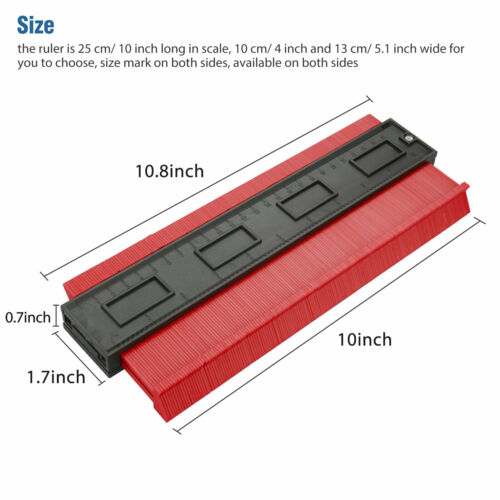 Contour Gauge  Duplicator Profile Copy Shape Measuring Tool Contour Gauge Duplicator Profile Copy Shape Measuring Ruler Tool Saor Style
