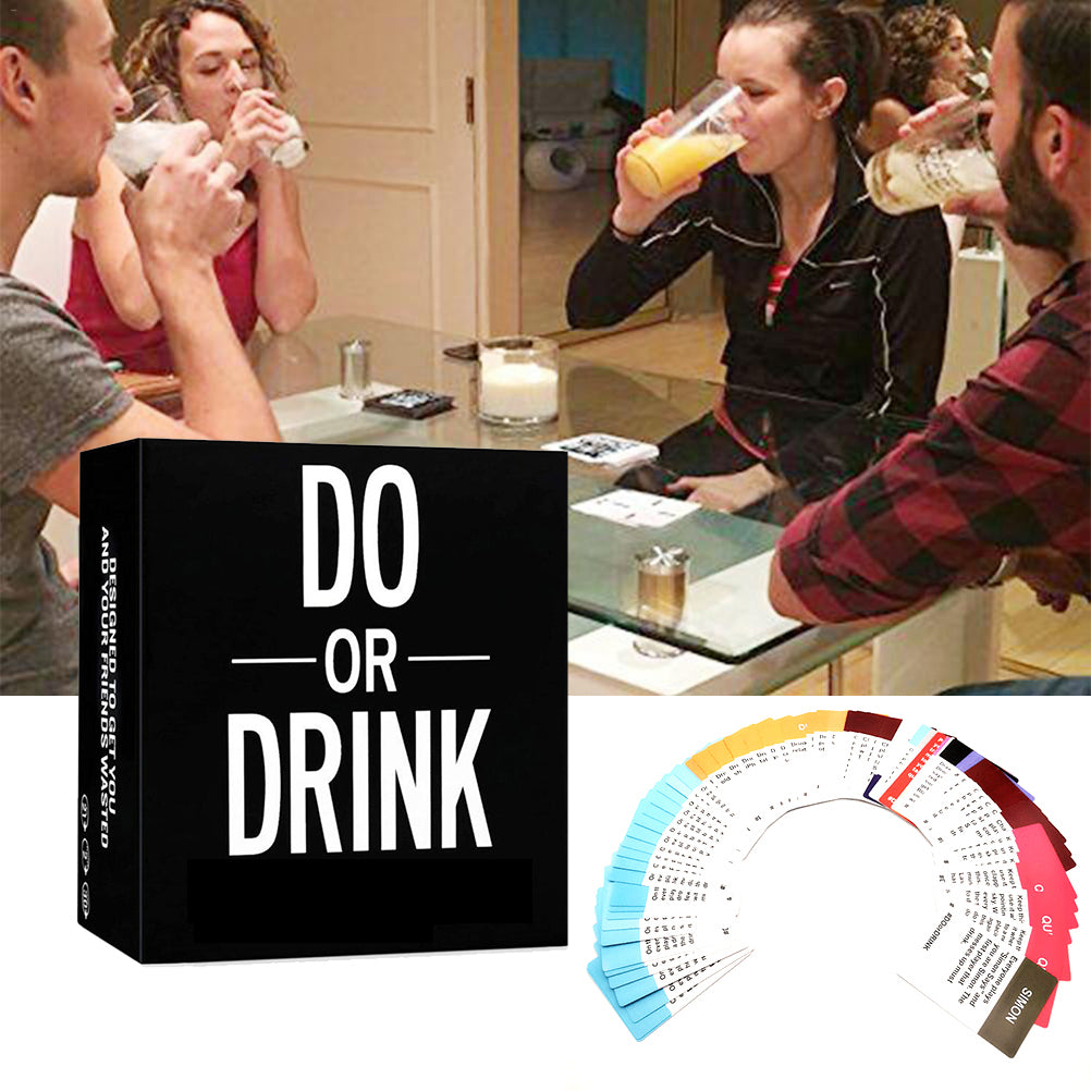 Board Games Drinking Card Game For Adults Dare Or Shots For Pre Drinks Strategy Parties Camping Birthday Game Card GND Products