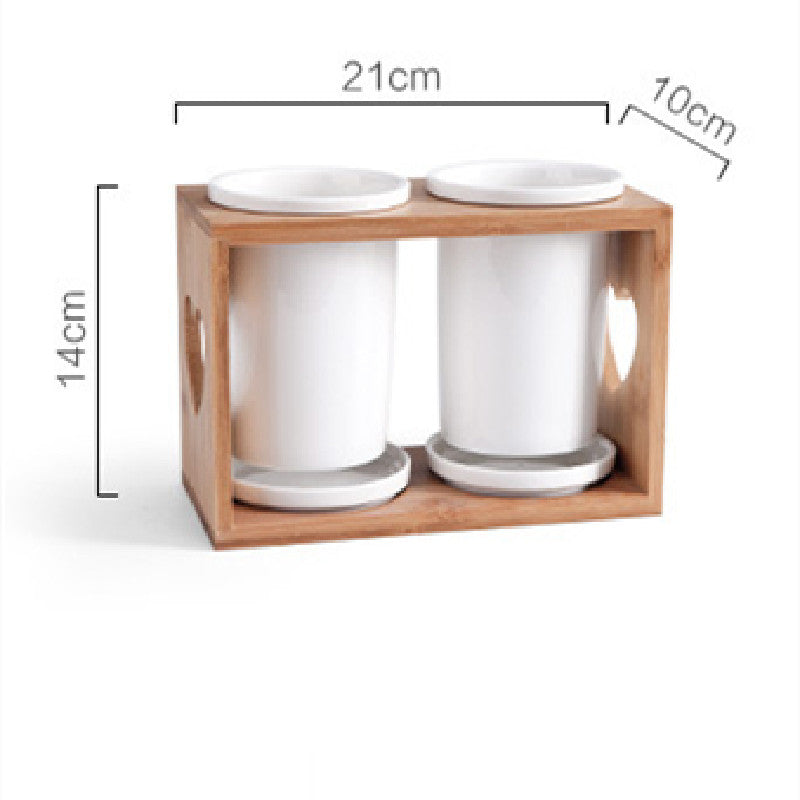 Household Ceramic Cutlery Holder