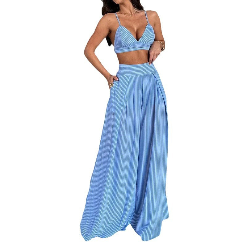 Women's Fashion Slim Strap Tube Top Suit Saor Style