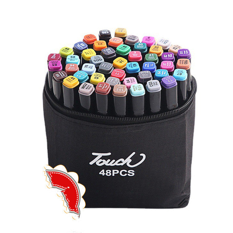Double-headed Marker Pen Student Art Painting Set Supplies Color Marker Pen GND Products