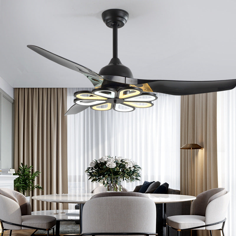 Nordic Modern Simple Frequency Conversion Ceiling Fan Light GND Products