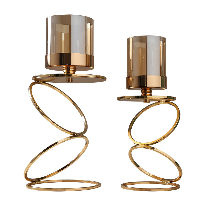 Cavalli Nordic Romantic Light Luxury Candle Holder Decoration Glass Aromatherapy GND Products