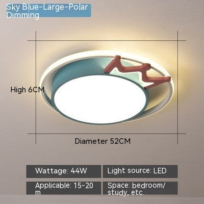 Nordic Children's Room Lamps Creative Eye Protection L Top Light GND Products