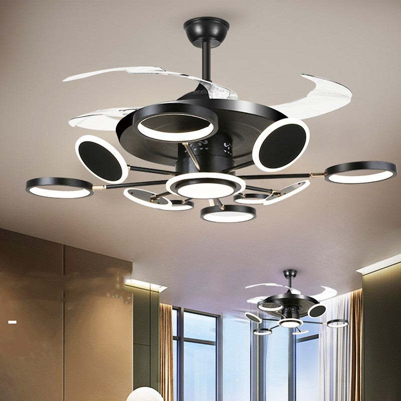 Nordic Ceiling Fans With LED Light Remote Control Ceiling GND Products