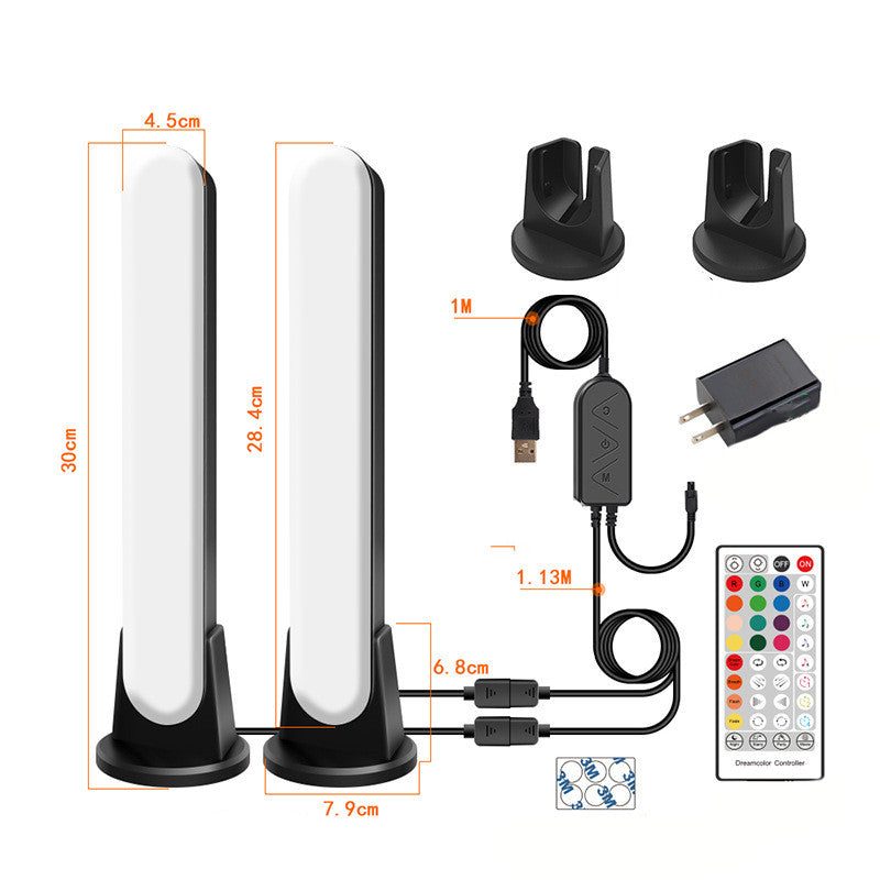 Surface Ambient Light RGB Music Bluetooth Ambient Light Computer Pickup Desktop Light Induction Light GND Products