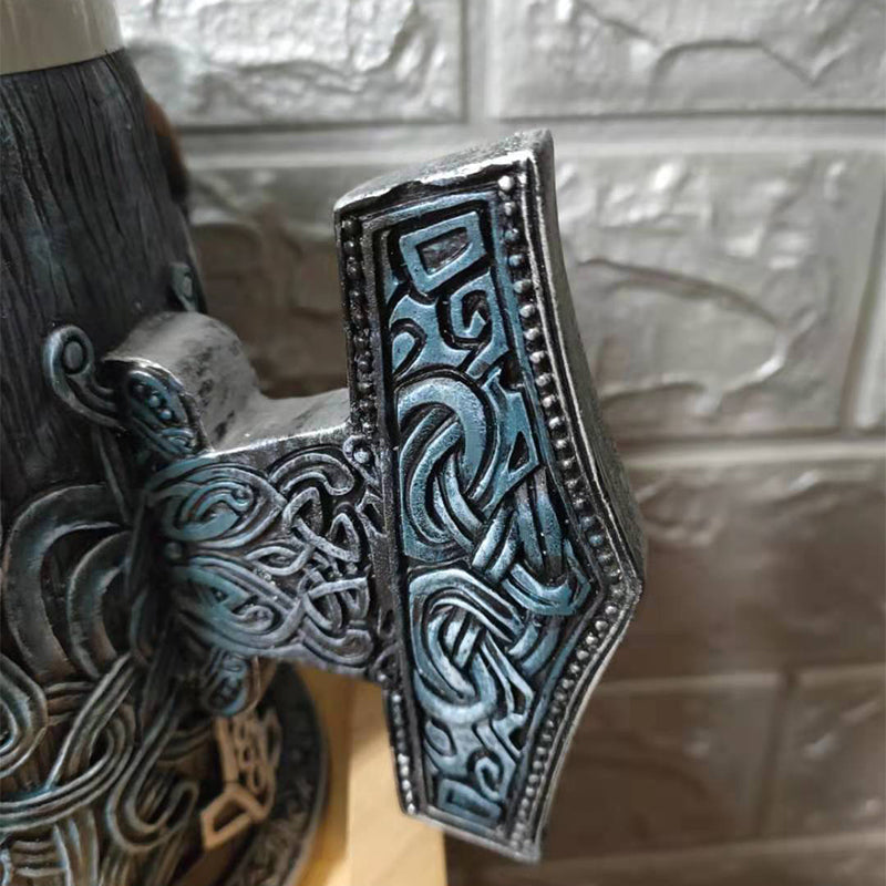 Viking Pirate Beer Mug Saor Style