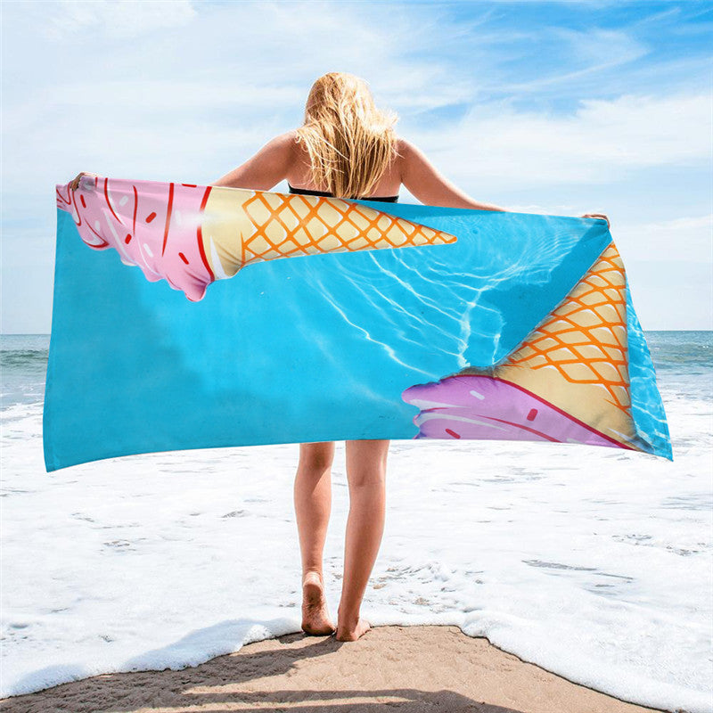 Square beach towel Saor Style