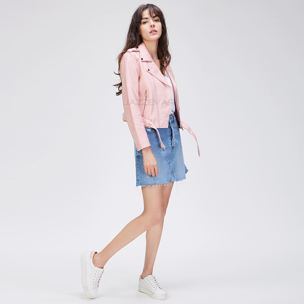 PU Leather Jacket Saor Style