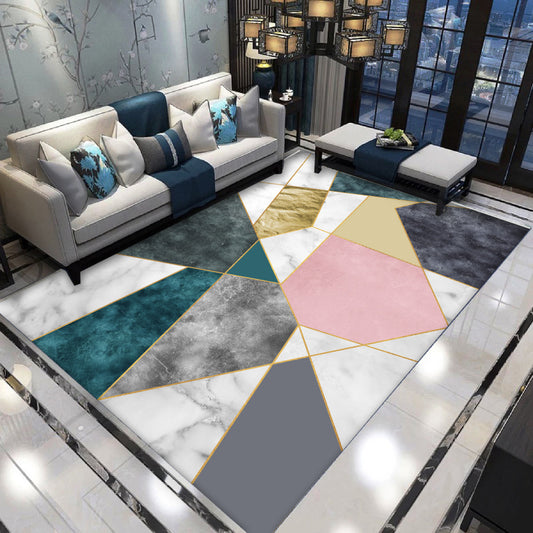 Luxury printed carpet mat