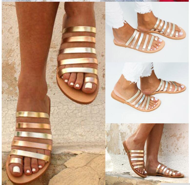 Beach flat sandals Saor Style
