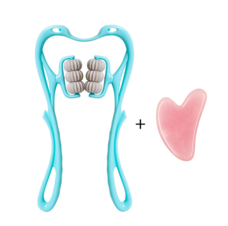 Multifunctional Manual Six-wheel Neck Massager Massage Relieve Roller Massage Tool GND Products