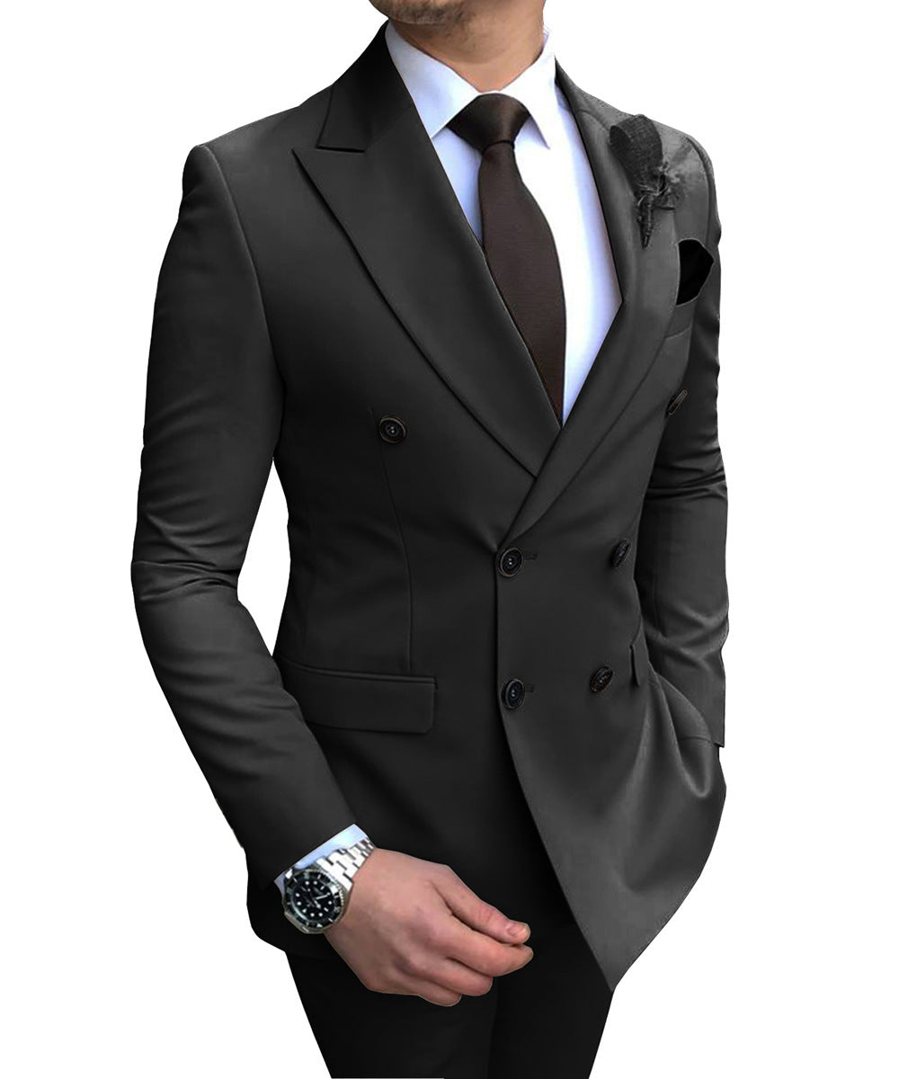 Suit Suit Men's Two-piece Groomsmen Costume Wedding Saor Style