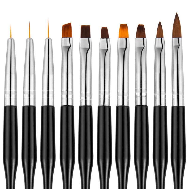 Nail Art Light Therapy Paint Pen Set Of 10 GND Products