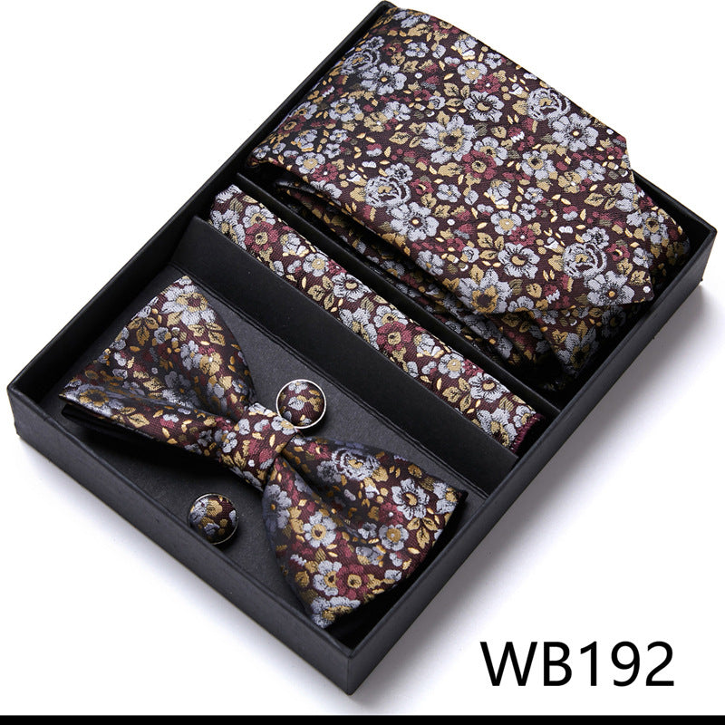 Men's Business Dress Wedding Bow Tie Suit Saor Style