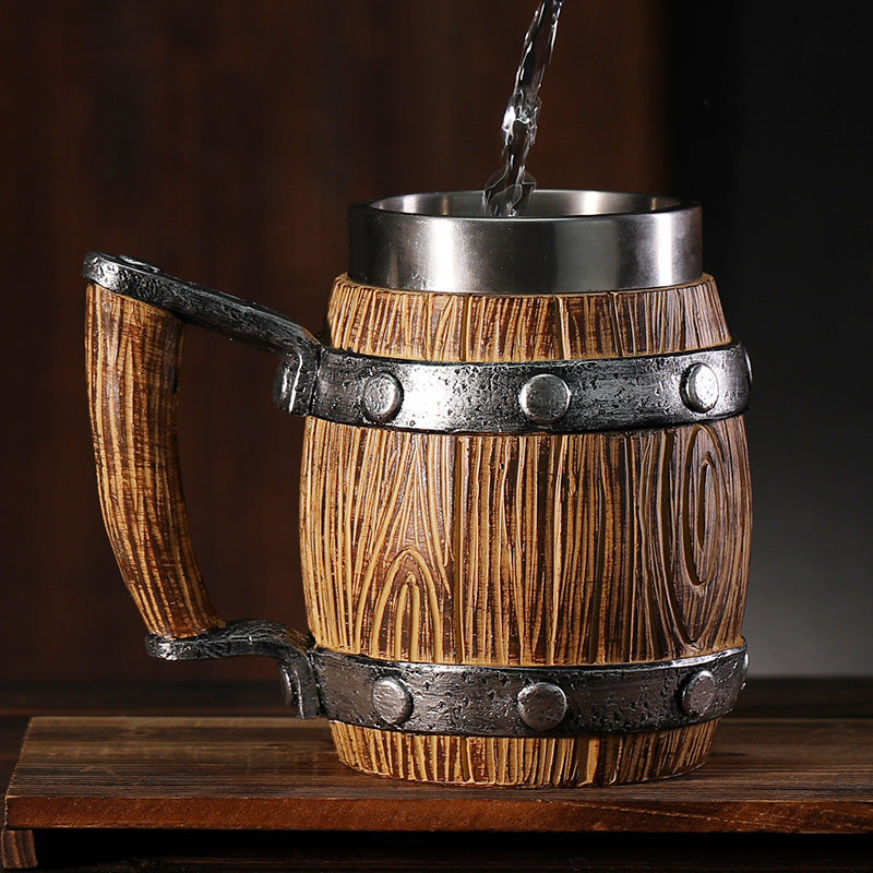 Large Capacity Beer Beer Steins Mark Cup Saor Style