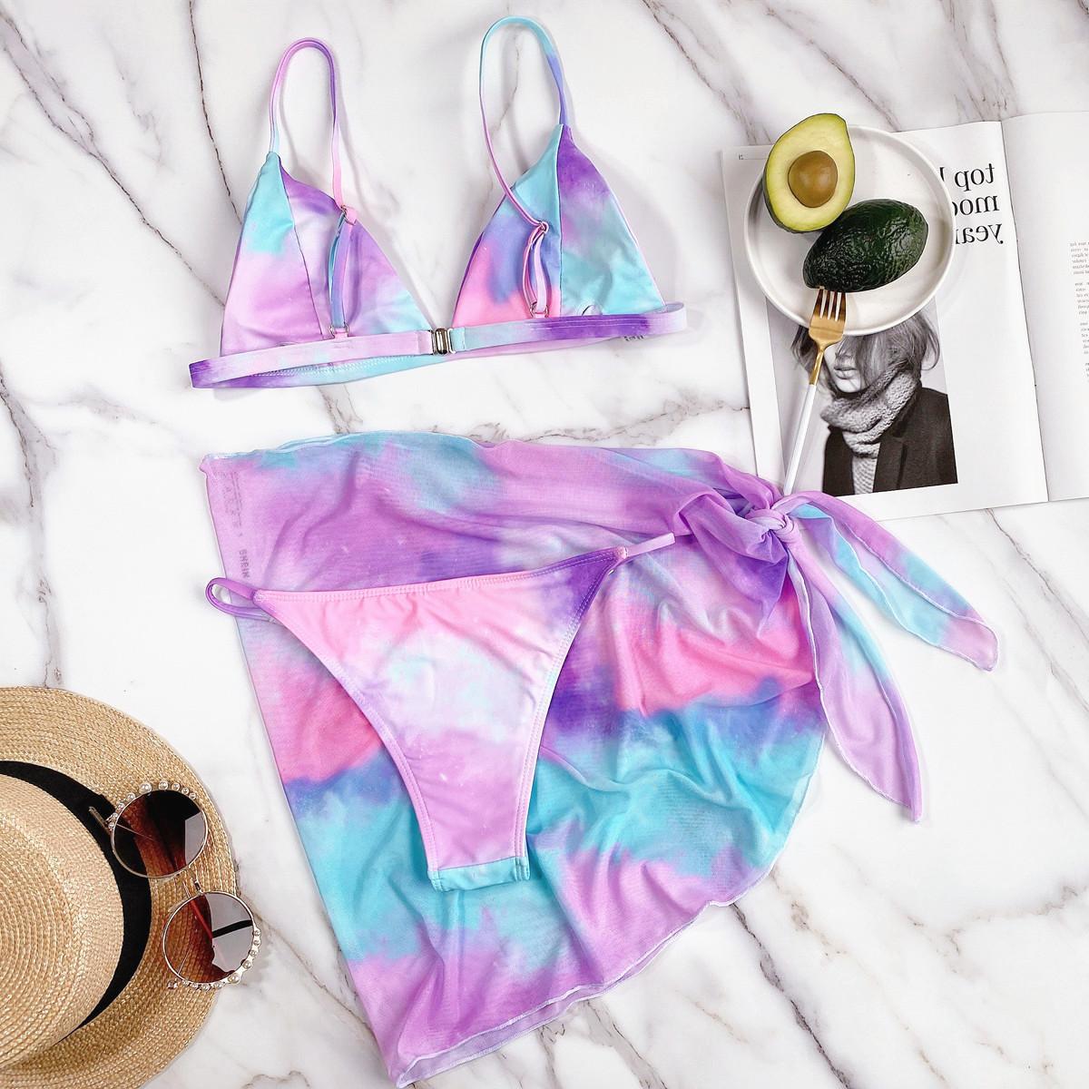 Women's Swimwear Triangle Micro Bikini Set Swimwear Saor Style
