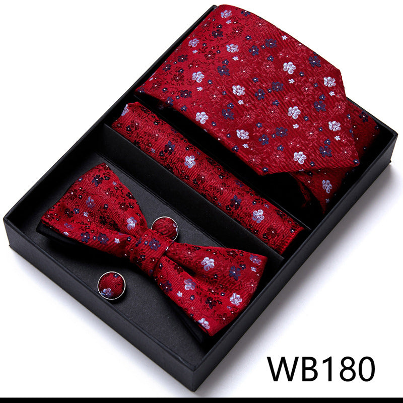 Men's Business Dress Wedding Bow Tie Suit Saor Style