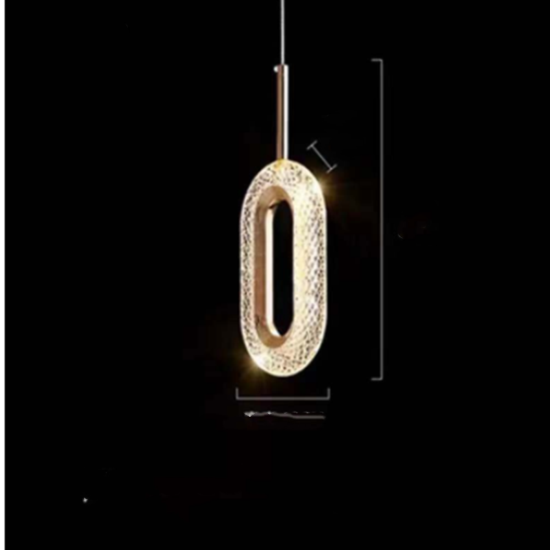 Chandelier Light Luxury Modern Crystal High-end Lamp New Nordic Bedroom Room Bedside GND Products