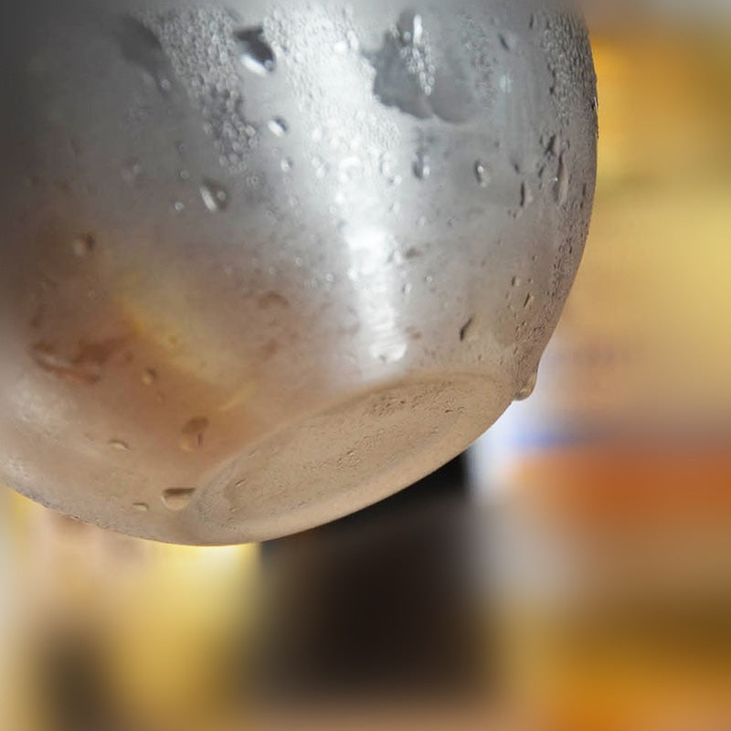Stainless steel egg-shaped beer mug Saor Style