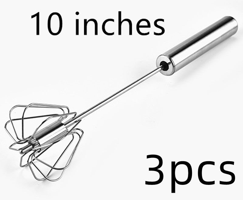 Stainless Steel Semi Automatic Egg Beater Kitchen Tools Hand Held GND Products
