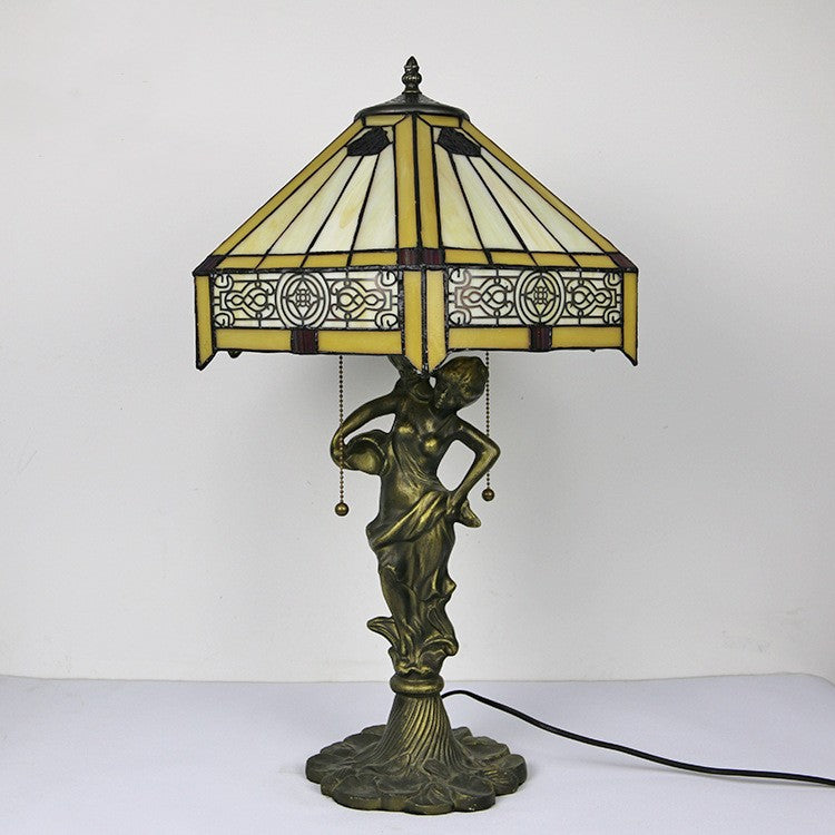Decorative Table Lamp Zinc Alloy,  Stained glass GND Products
