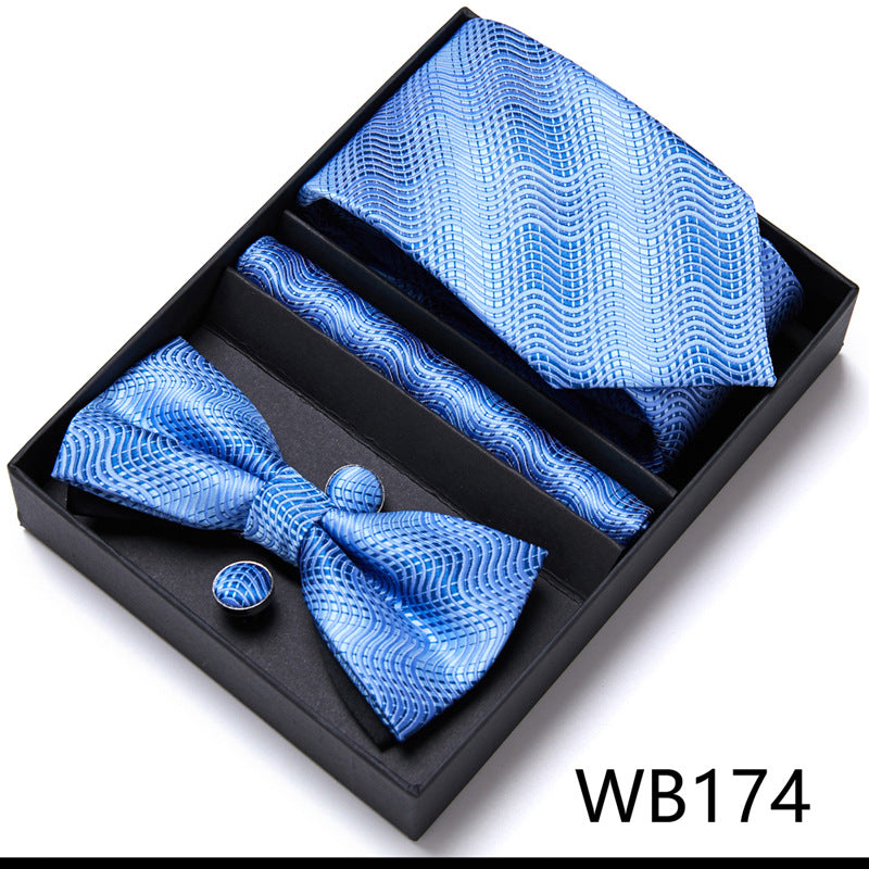 Men's Business Dress Wedding Bow Tie Suit Saor Style
