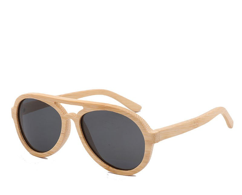 Wooden Frame Sunglasses Unisex