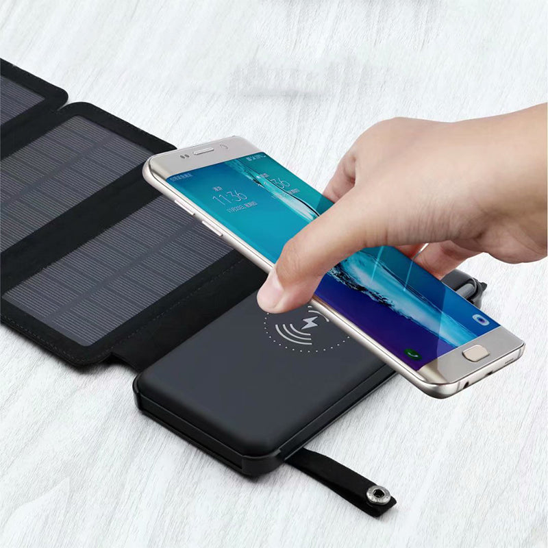 Detachable Solar Power Bank Wireless Charging GND Products
