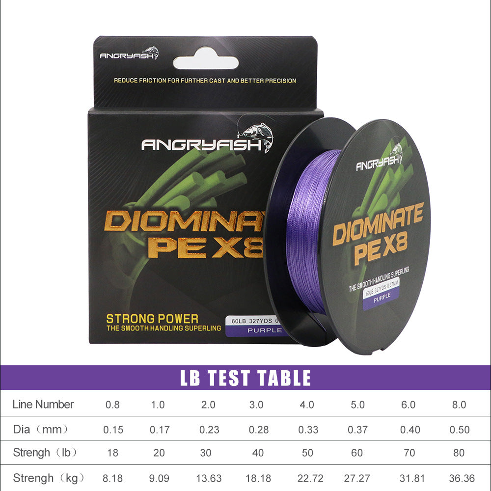 Anti-Bite Strong Horse Braided Long-Range Fishing Line GND Products