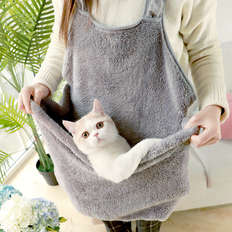 Plush Shoulder Pet Backpack Saor Style