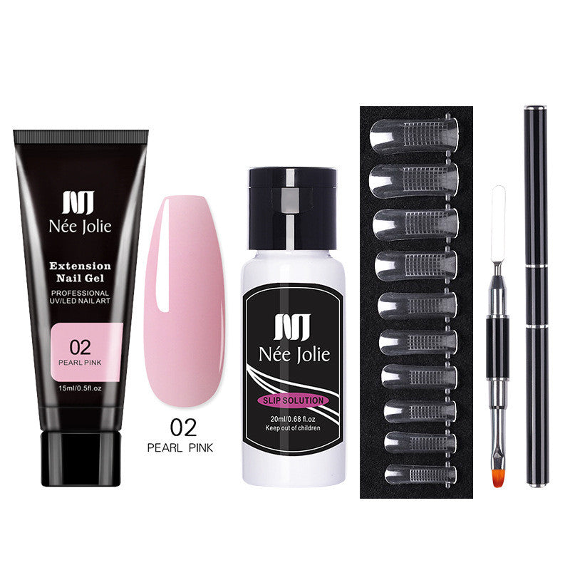 Nail Art Solid Extension Glue Long Crystal Model Crystal Glue Set GND Products