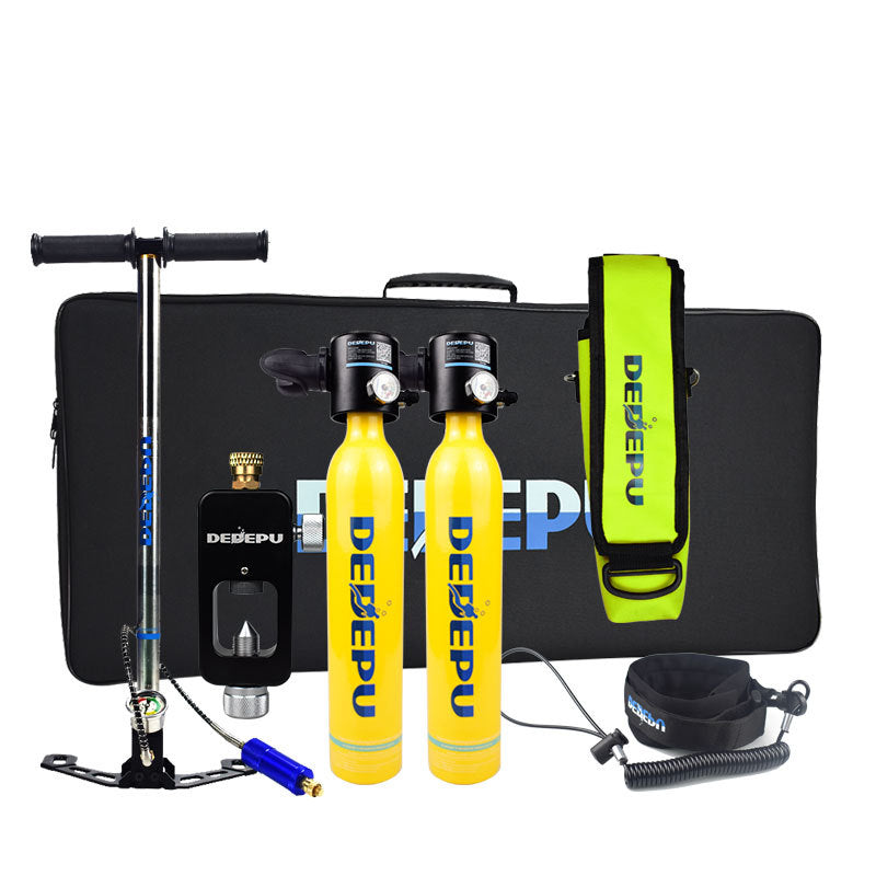 Scuba Respirator Portable 05L Oxygen Cylinder Water Sports Snorkeling Set GND Products