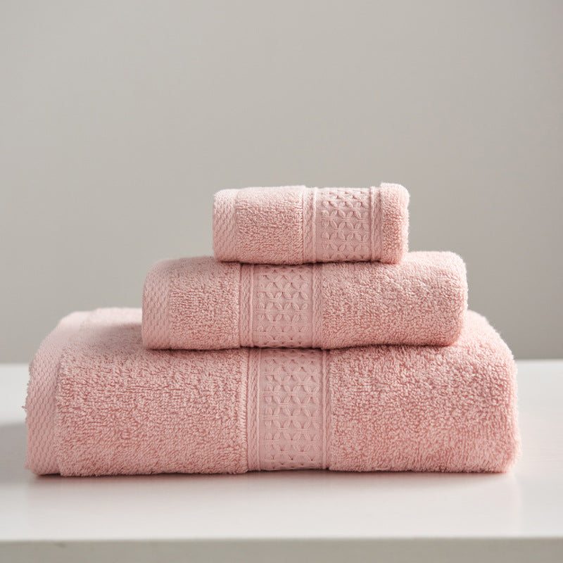Minimalist Style Square Towel Towel Bath Towel Set Towel Pure Cotton Saor Style