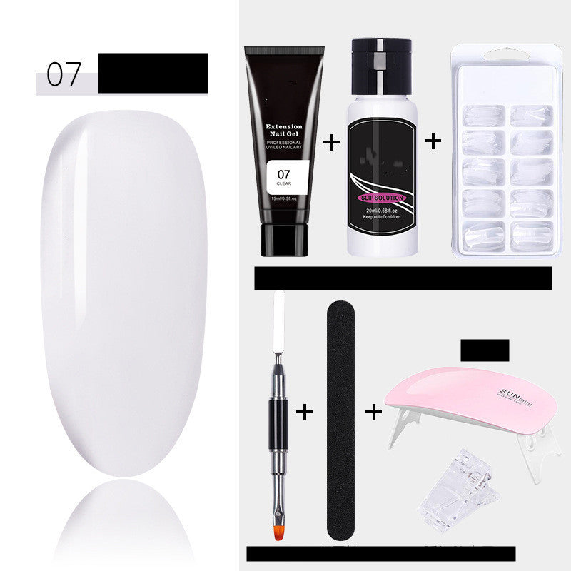 Nail Art Solid Extension Glue Long Crystal Model Crystal Glue Set GND Products