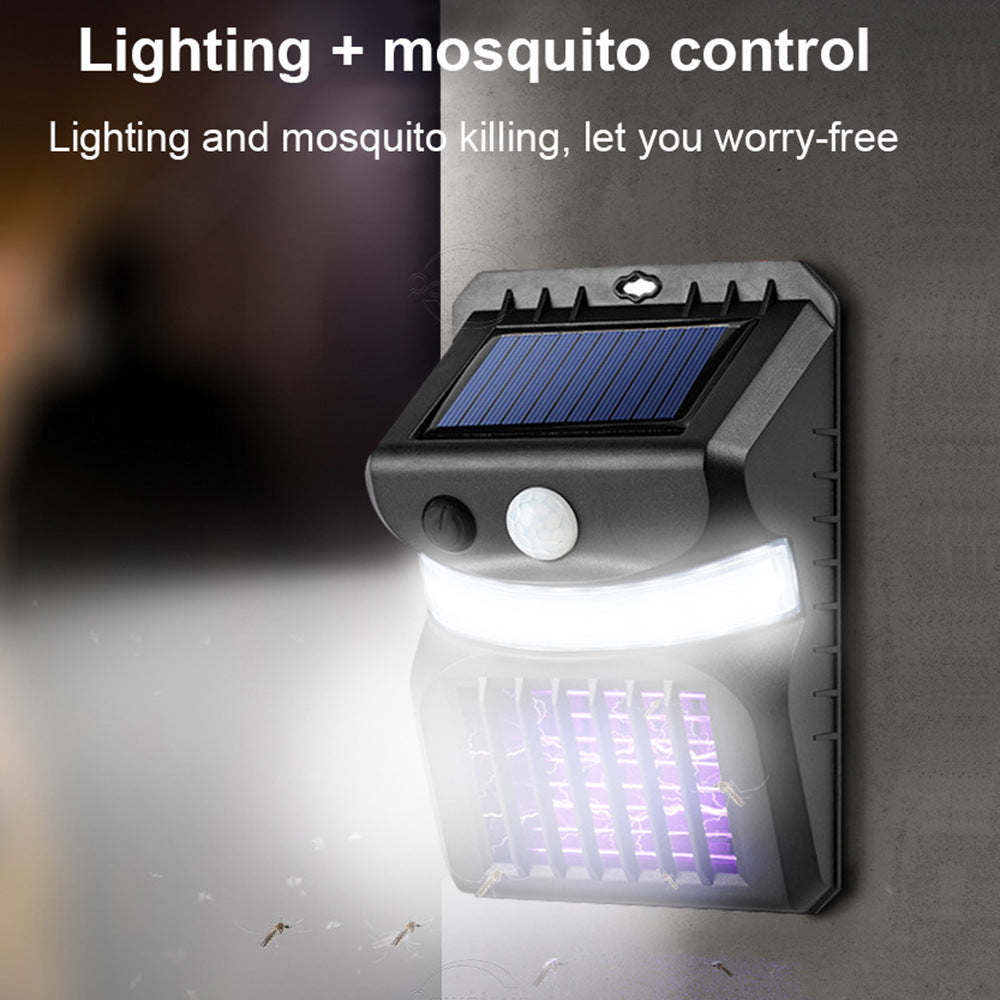 New Solar Mosquito Lamp Courtyard Decoration LED Lighting Household Waterproof Outdoor Emergency GND Products