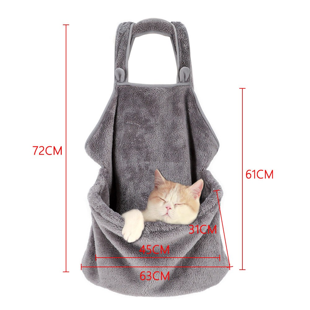 Plush Shoulder Pet Backpack Saor Style