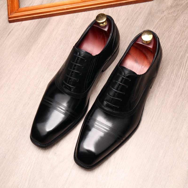 Fashion Mens Formal Leather Shoes Saor Style