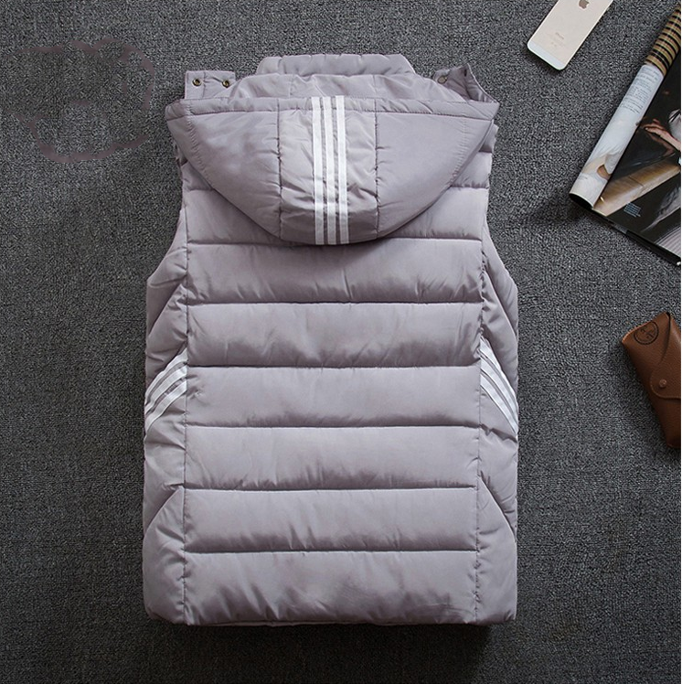 Men's plus size vest thick down cotton vest Body warmer