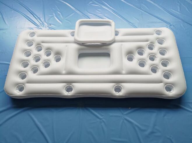 Water Party  Air Mattress Ice Bucket Cooler Cup Holder Inflatable Beer Pong Table Pool Float GND Products