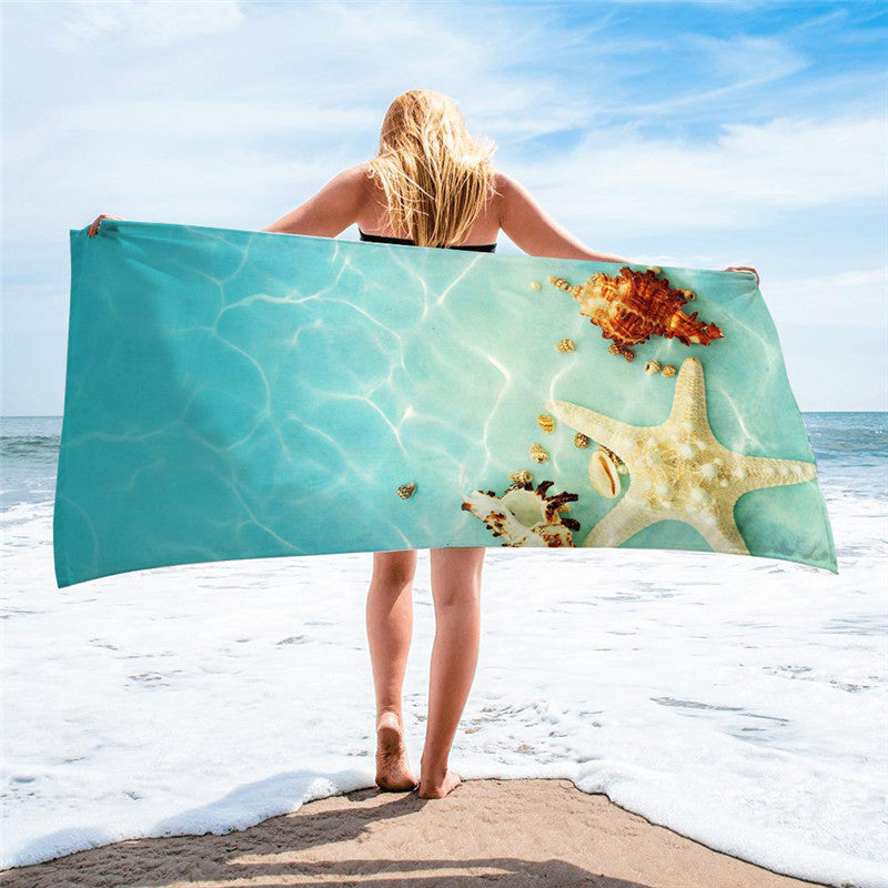Square beach towel Saor Style