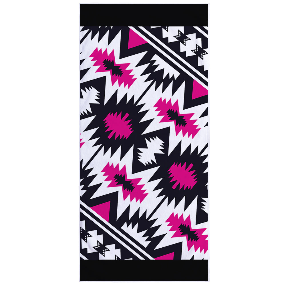 Microfiber Square Print Beach Towel Saor Style