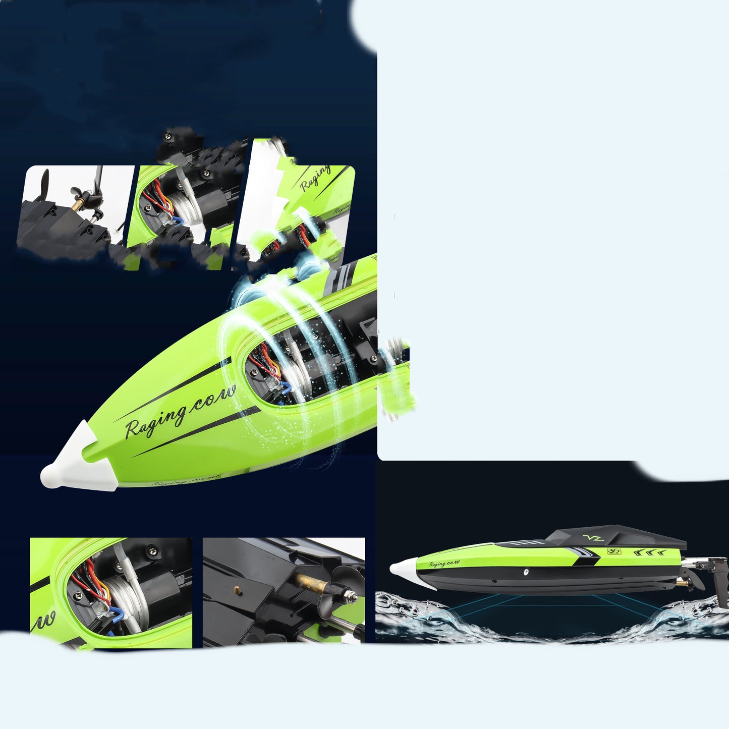 High Speed Remote Control Boat 2.4G  Fast