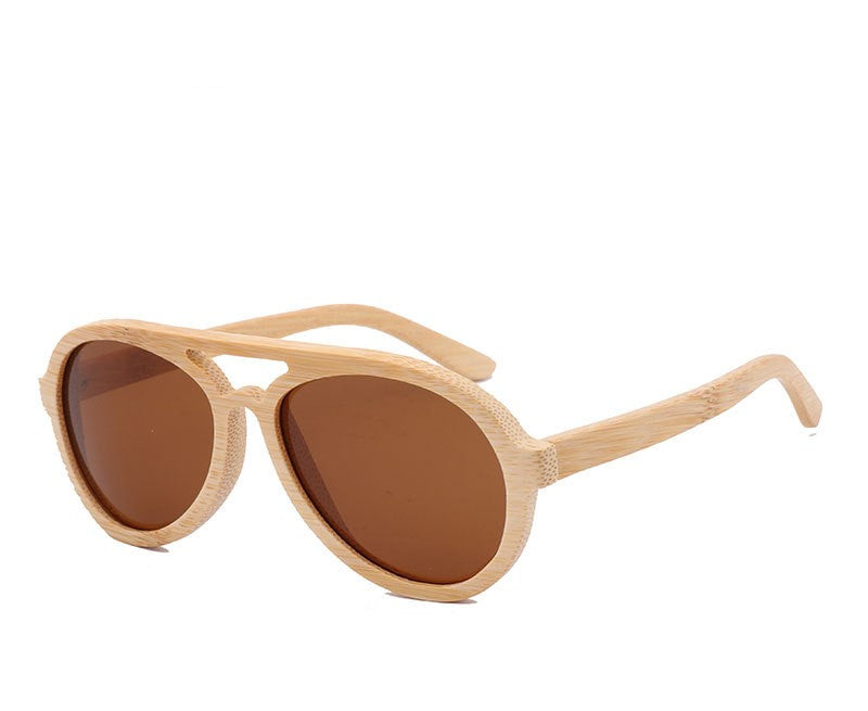 Wooden Frame Sunglasses Unisex