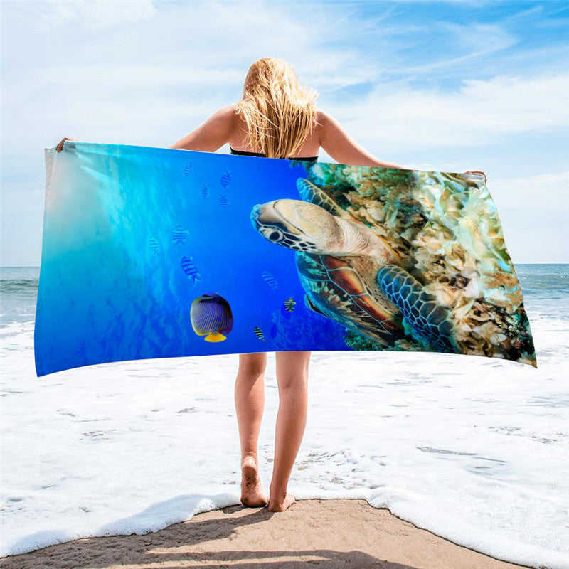 Square beach towel Saor Style
