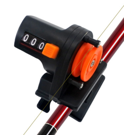 Fishing Line Counter 0-999m Portable Fishing Line Depth Finder Length Gauge Fishing Tackle Tool GND Products
